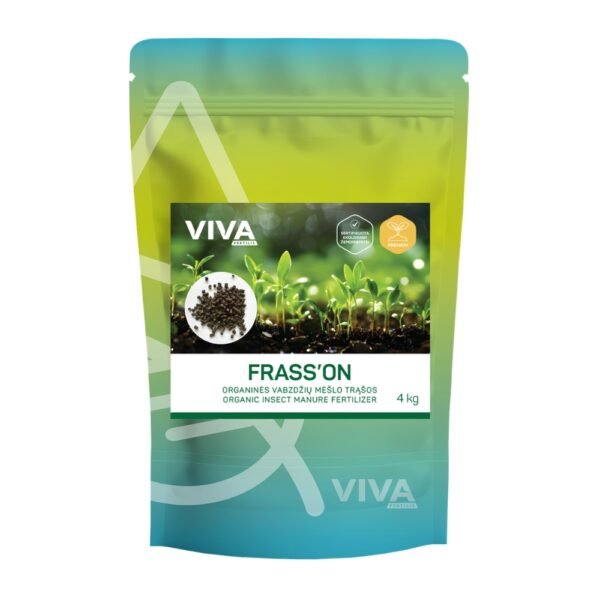 Organinės vabzdžių mėšlo trąšos FRASS'ON, 4 kg