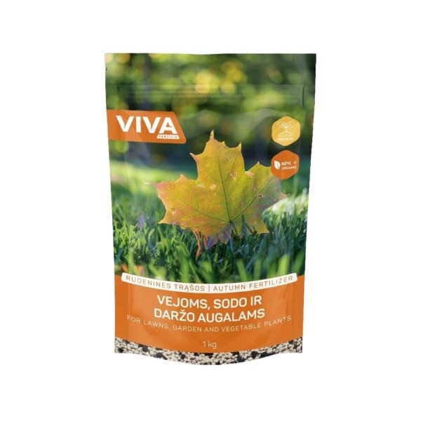 Rudeninės trąšos vejoms, sodo ir daržo augalams