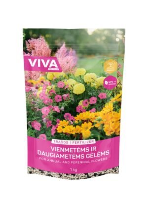 Trąšos vienmetėms ir daugiametėms gėlėms