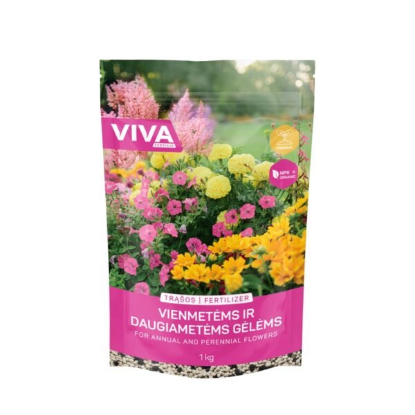 Trąšos vienmetėms ir daugiametėms gėlėms