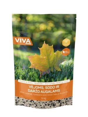 Rudeninės trąšos vejoms, sodo ir daržo augalams - 5 kg