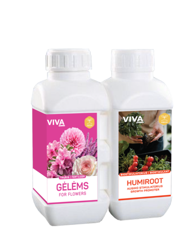 TRĄŠOS GĖLĖMS + HUMIROOT (0,5 l+ 0,5 l)