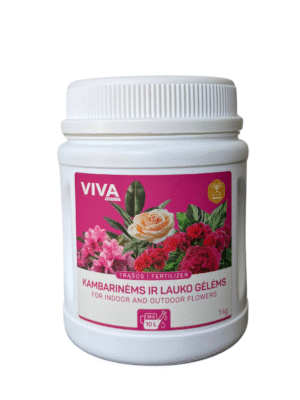 Tirpios trąšos kambarinėms ir lauko gėlėms, 1 kg