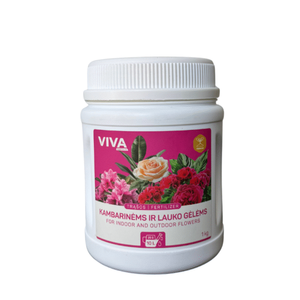 Tirpios trąšos kambarinėms ir lauko gėlėms, 1 kg