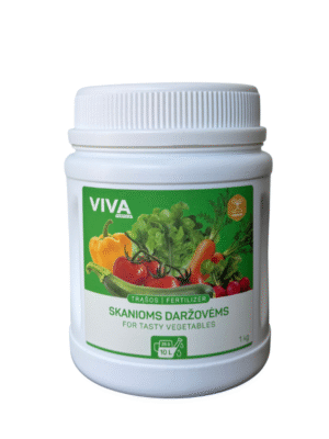 Tirpios trąšos skanioms daržovėms, 1 kg
