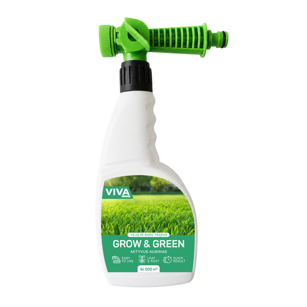 Vejos ir sodo trąšos GROW &amp; GREEN su purkštuku, 750 ml
