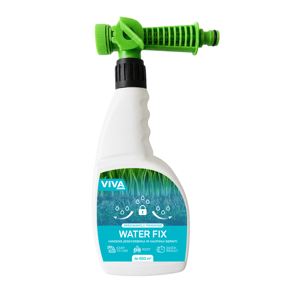 Drėkinamoji priemonė WATER FIX su purkštuku, 750 ml