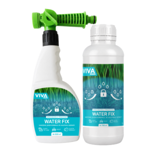 VIVA FERTILIS WATER FIX trąšos: 750 ml pakuotė su purkštuku ir 1 l papildymas